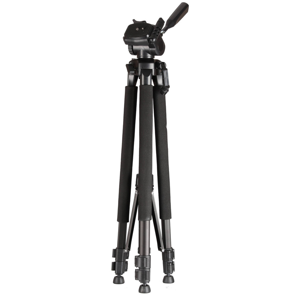 Sunpak 167.6 cm Tripod with 3-Way Panhead Black