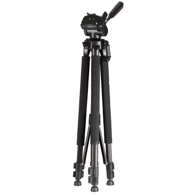 Sunpak 167.6 cm Tripod with 3-Way Panhead Black