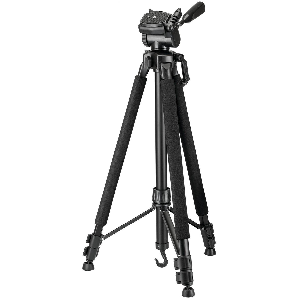 Sunpak 167.6 cm Tripod with 3-Way Panhead Black